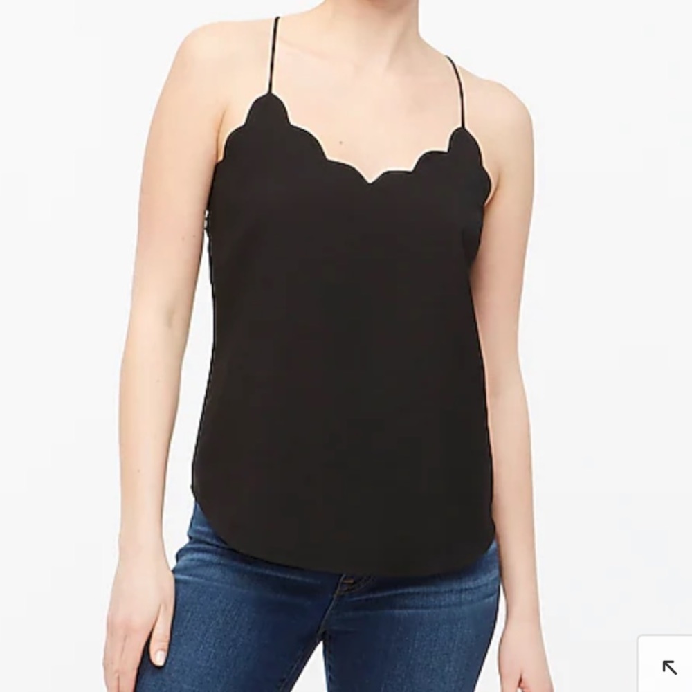 J Crew Scalloped Cami